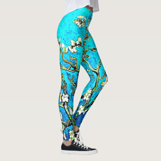 Leggings Los famosos florines de almendras de Van Gogh (Derecha)
