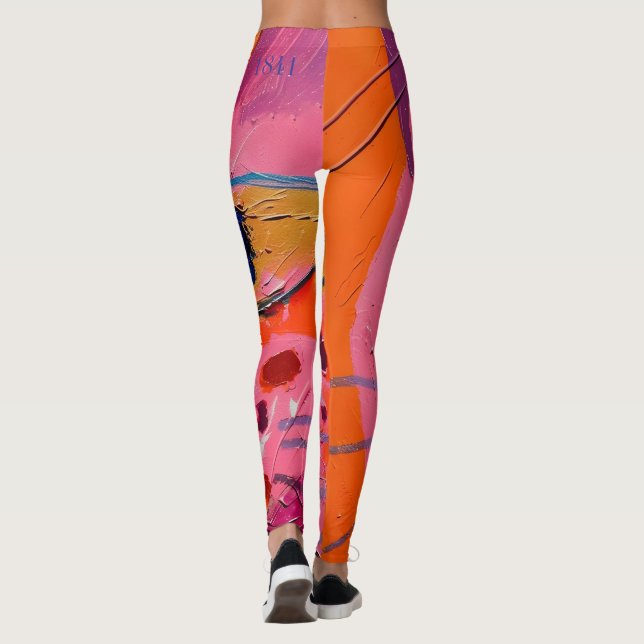 Leggings Los gatos miau (Reverso)