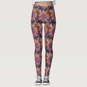 Leggings Los girasoles en tonos apagados