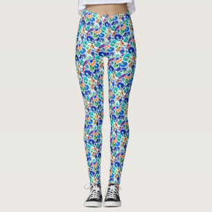 Leggings Los monstruos coloridos adorables se enfrentan a p