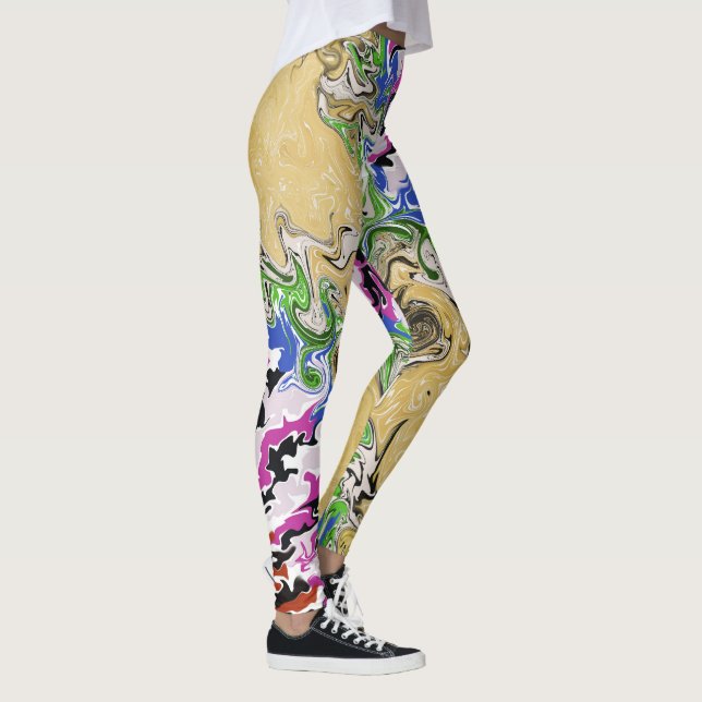 Leggings Los multicolores se liquidan (Derecha)