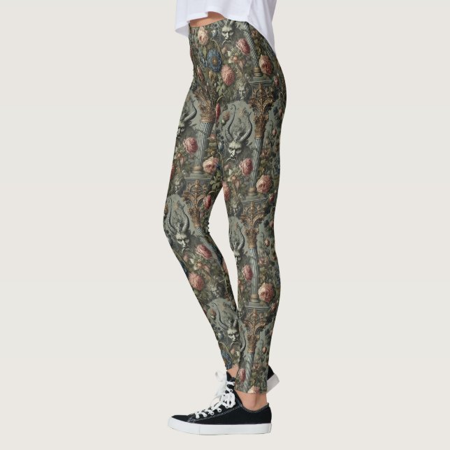 Leggings Los pecados del adinerado victoriano gótico (Izquierda)