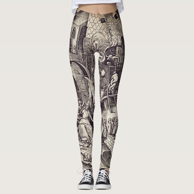 Leggings Los siete pecados mortales - envidia (Anverso)