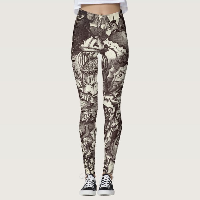 Leggings Los siete pecados mortales - orgullo (Anverso)