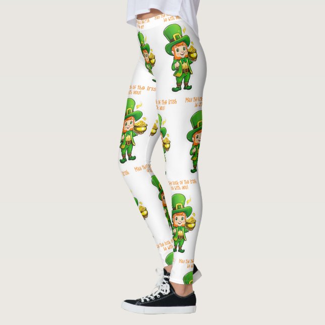Leggings Los tesoros de Lucky Leprechaun (Izquierda)