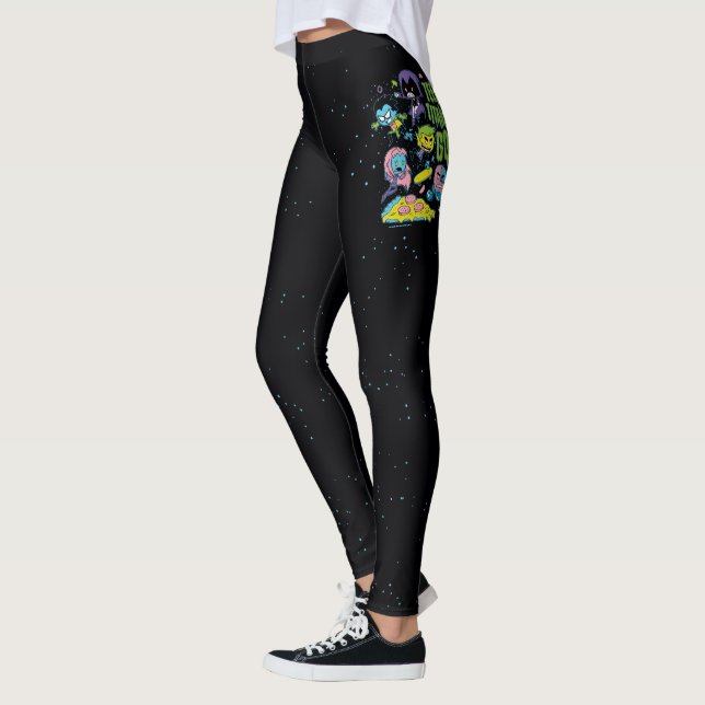 Leggings ¡Los titanes adolescentes se van! | Gnarly Gráfico (Izquierda)