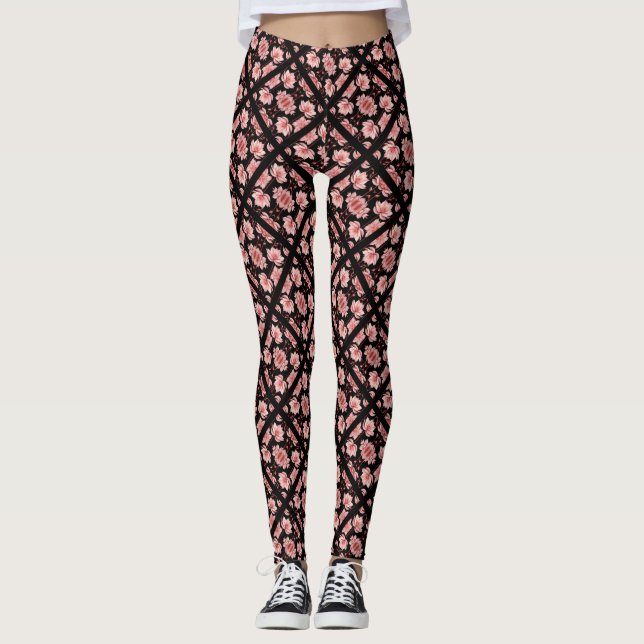 Leggings Loto Rosa Clásico (Anverso)