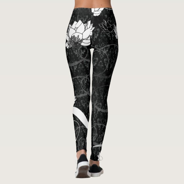 Leggings Lotus Damask (Reverso)