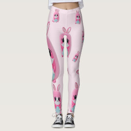 Leggings Lou Lou. Una criatura cariñosa, rosa