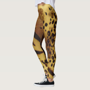 Leggings Lounge de impresión para animales retro