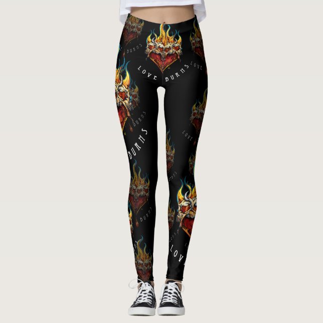 Leggings LOVE BURNS_Leggings (Anverso)
