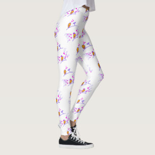 Leggings LOVE ECHO - Comic Birds Tweetlercools 3
