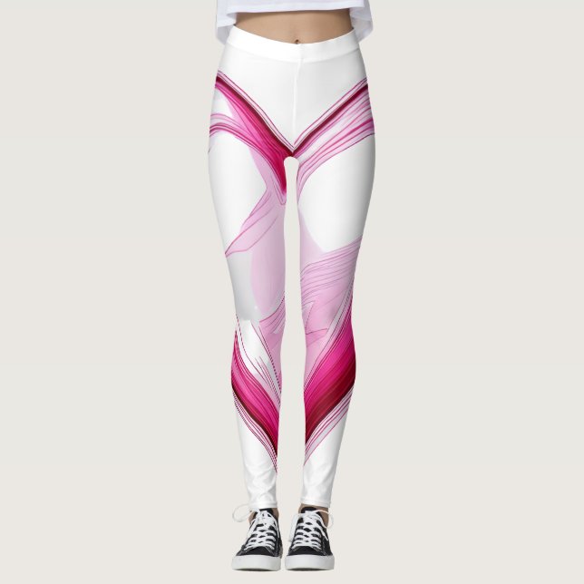 Leggings LOVE elemento Cutto 3D SNS me encanta su corazón r (Anverso)