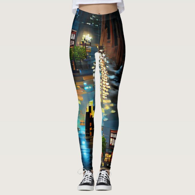 Leggings luces de ciudad (Anverso)
