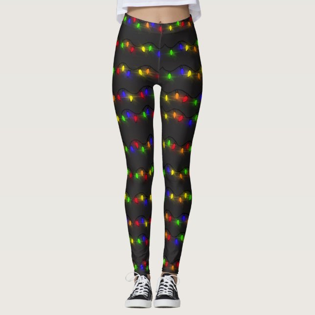 Leggings Luces de los Navidades de Twinkling (Anverso)