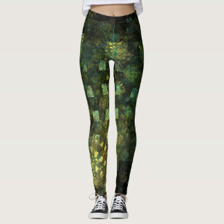 Leggings Luces en la ciudad Resumen arte