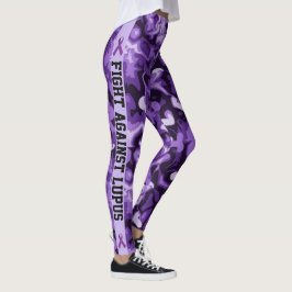 Leggings Lucha contra las legiones de las mujeres lupus-vio