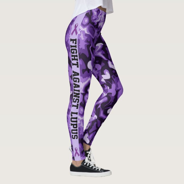 Leggings Lucha contra las legiones de las mujeres lupus-vio (Derecha)