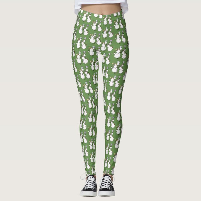 Leggings Lucha de Snowman (Anverso)