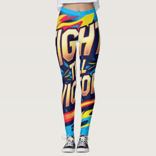 Leggings Lucha hasta la victoria - Fuerza y perseverancia