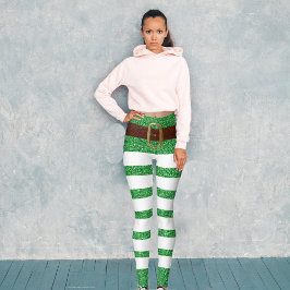 Leggings Lucky Green Leprechaun St.