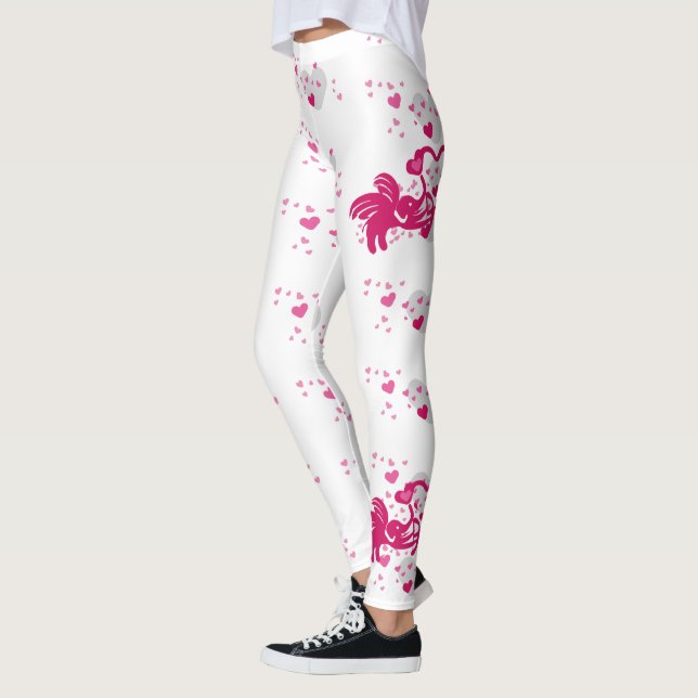 LEGGINGS LUCKY LOVE ELEPHANT CUPID ELEPHANT BY MASANSER (Izquierda)