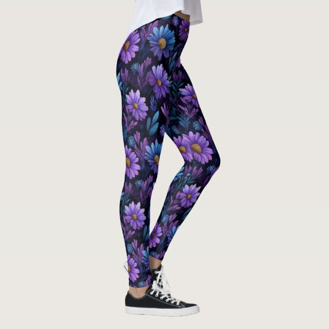 Leggings Lujo de Moda Gym Artística Daisy (Derecha)