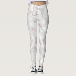 Leggings Lujo Faux Rosa-Gold Marble