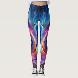 Leggings "Luminara" - Nebula y galaxias
