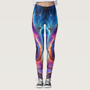 Leggings "Luminara" - Nebula y galaxias