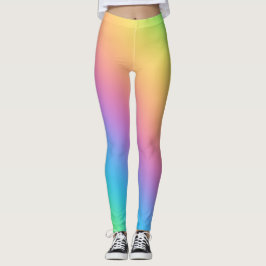 Leggings Luminosas piernas arcoiris