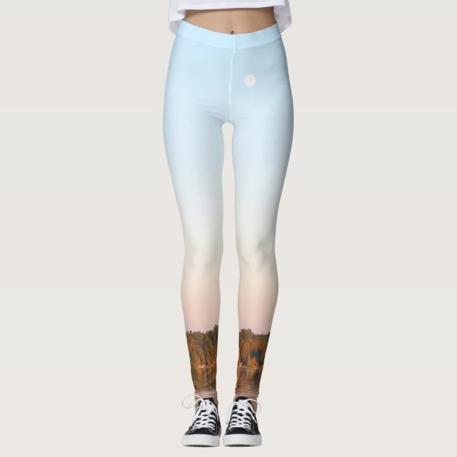 Leggings Luna En El Agua (Anverso)