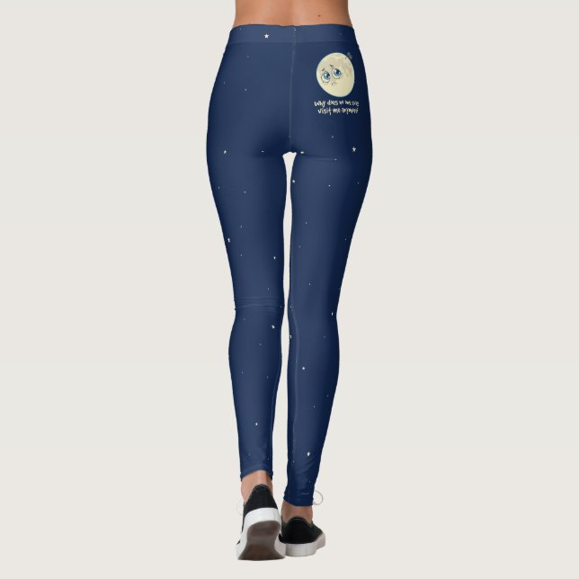 Leggings Luna triste (Reverso)