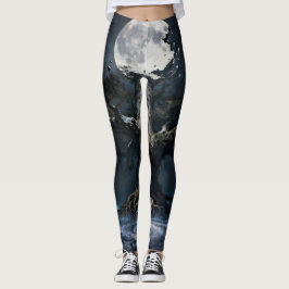 Leggings Lunar Odyssey: Adventure Under the Moon