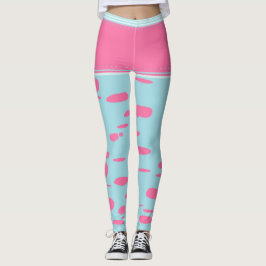 Leggings Lunares rosa