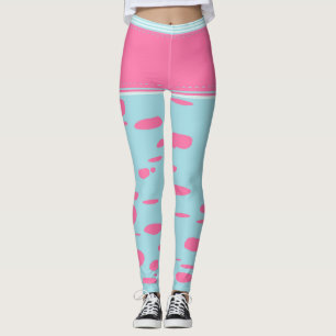Leggings Lunares rosa