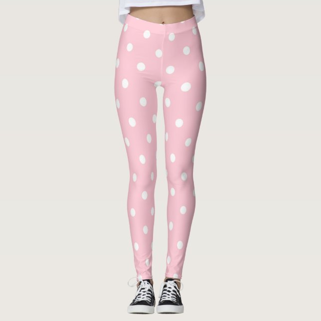 Leggings Lunares rosados de Bubblegum (Anverso)
