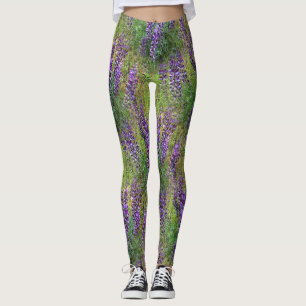 Leggings Lupines Galore.