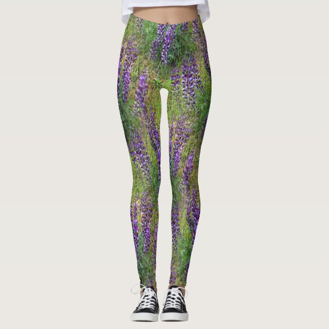 Leggings Lupines Galore. (Anverso)