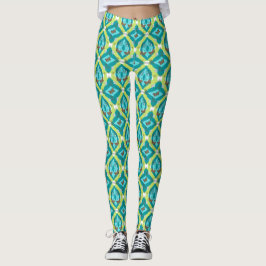 Leggings Luxe green garden art