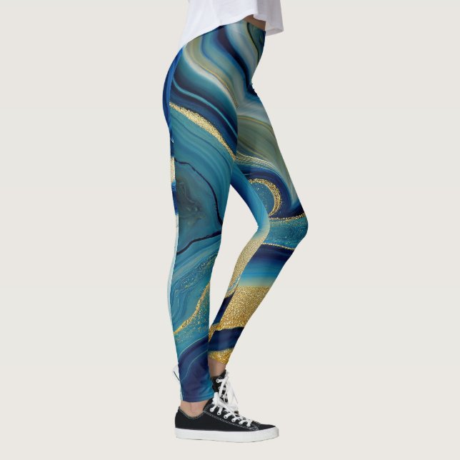 Leggings Luxe Marble Flow (Derecha)