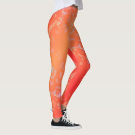 Leggings Luxe romantinc peach fuzz baby girl