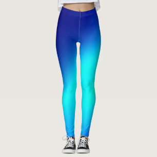 Leggings Luz de luna azul oscura Doble raya