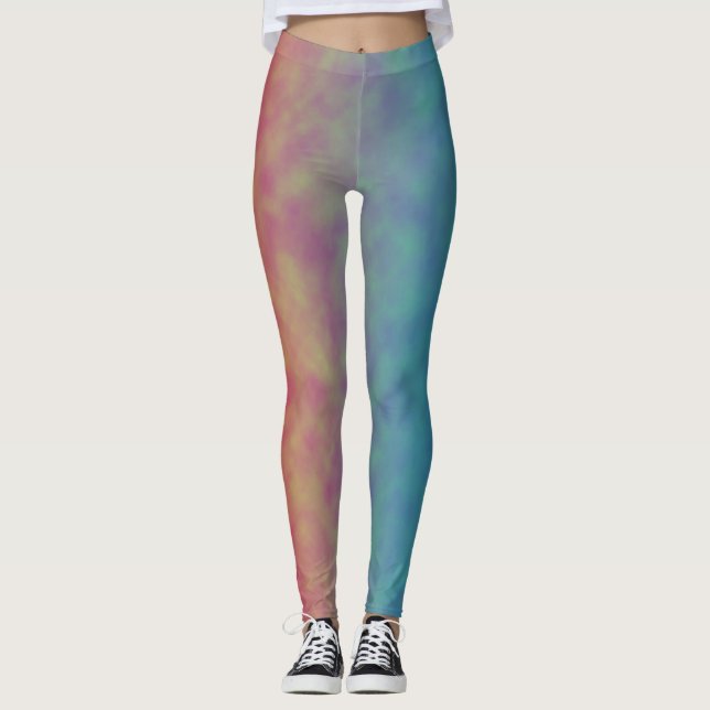 Leggings Luz de neón posterior (Anverso)