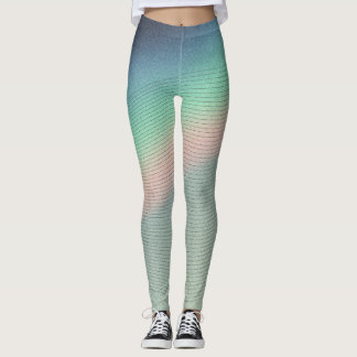 Leggings Luz de prisma retro: Nostalgia digital