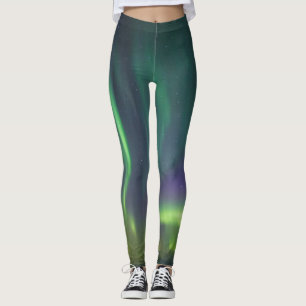 Leggings Luz del norte, aurora boreal