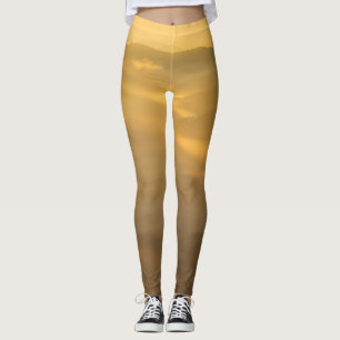 Leggings Luz solar brillando en la niebla matutina
