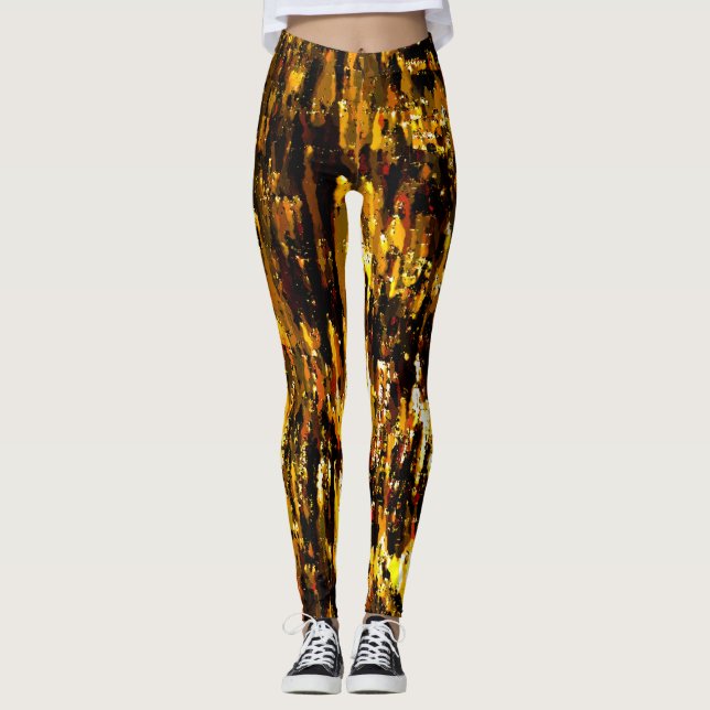 Leggings Luzes foscas de vela solar al gelo (Anverso)
