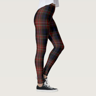 Leggings MacDonald Tartán lució a mujeres negras rojas