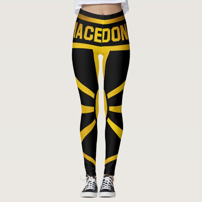 Leggings Macedonia Emblema (Anverso)
